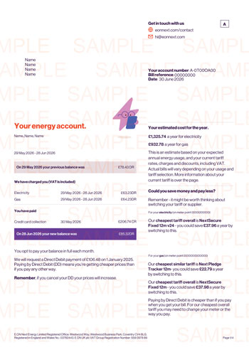 EON Bill